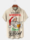 Men's Christmas Funny Graphic Short Sleeve Hawaiian Shirt